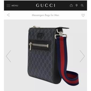 mens shoulder bags gucci